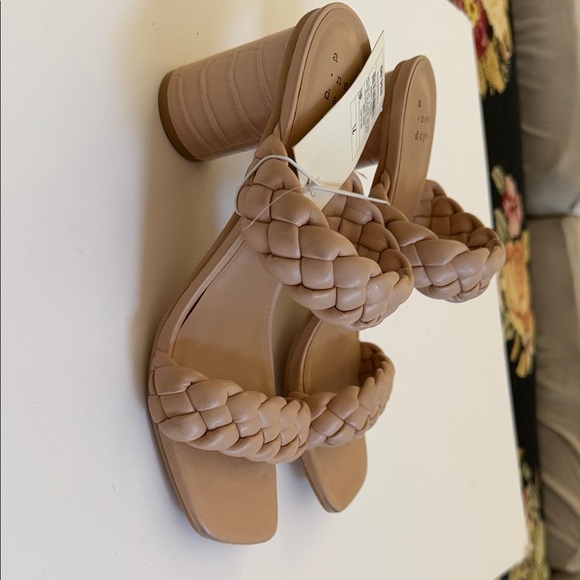 A New Day Women's Beige Braided Sandals - Picture 6 of 7